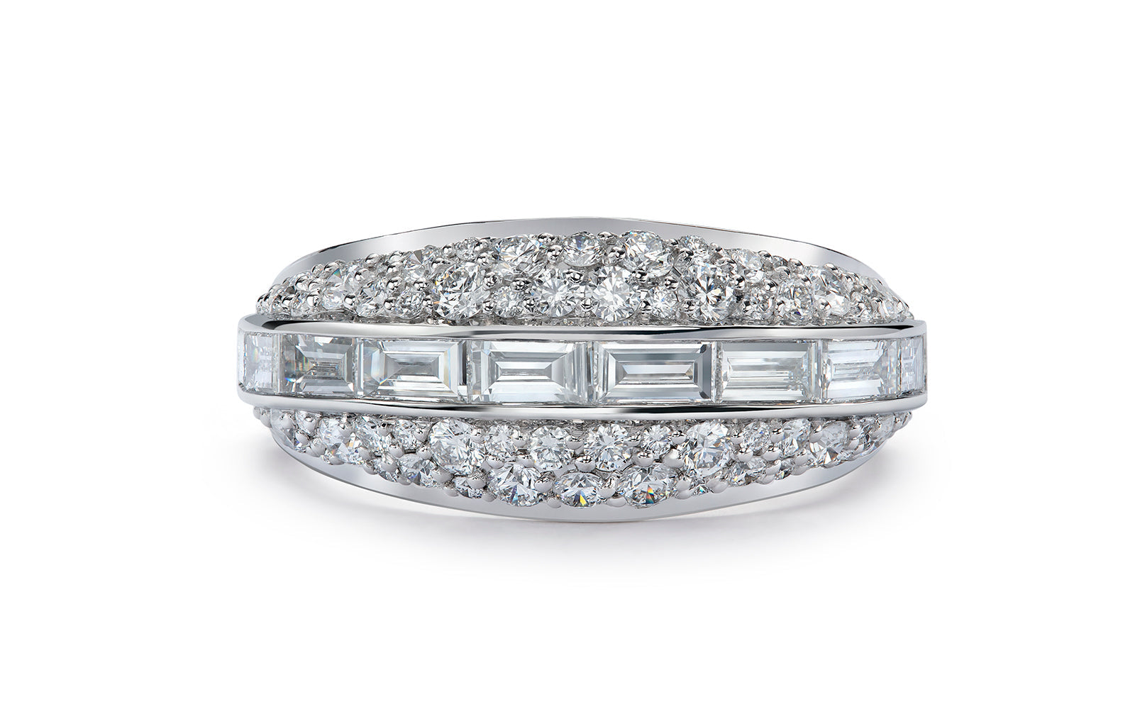 1.94ct D Flawless Diamonds Ring set in Platinum