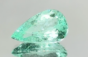 4.07ct Neon Paraiba Tourmaline Ring with D Flawless Diamonds set in 18K Yellow Gold