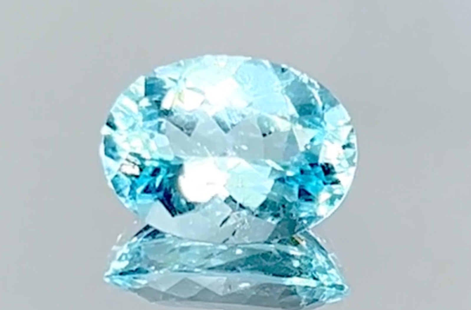 3.56ct Neon Paraiba Tourmaline Ring with D Flawless Diamonds set in 18K White Gold