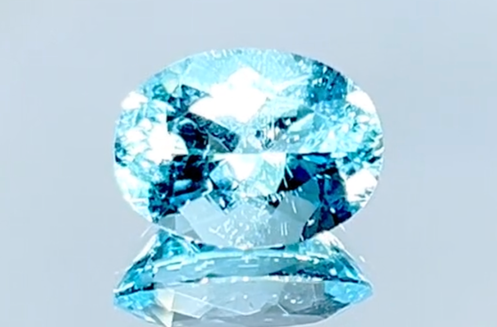 3.93ct Neon Paraiba Tourmaline Ring with D Flawless Diamonds set in 18K White Gold