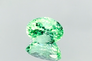 2.77ct Neon Paraiba Tourmaline Ring with D Flawless Diamonds set in 18K Yellow Gold