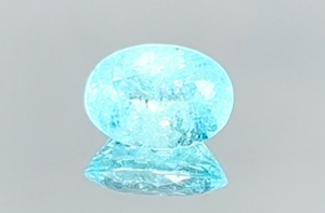 2.35ct Neon Paraiba Tourmaline Ring with D Flawless Diamonds set in 18K Yellow Gold