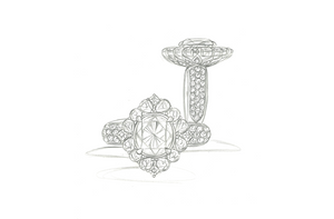 3.11ct Neon Paraiba Tourmaline Ring with D Flawless Diamonds set in 18K White Gold