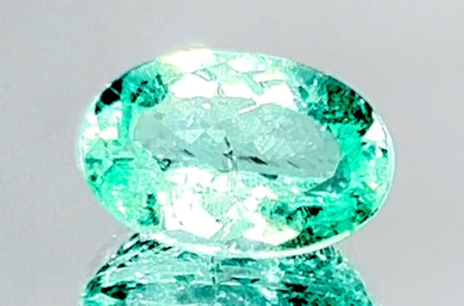 3.54ct Neon Paraiba Tourmaline Ring with D Flawless Diamonds set in 18K Yellow Gold