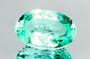 3.54ct Neon Paraiba Tourmaline Ring with D Flawless Diamonds set in 18K Yellow Gold