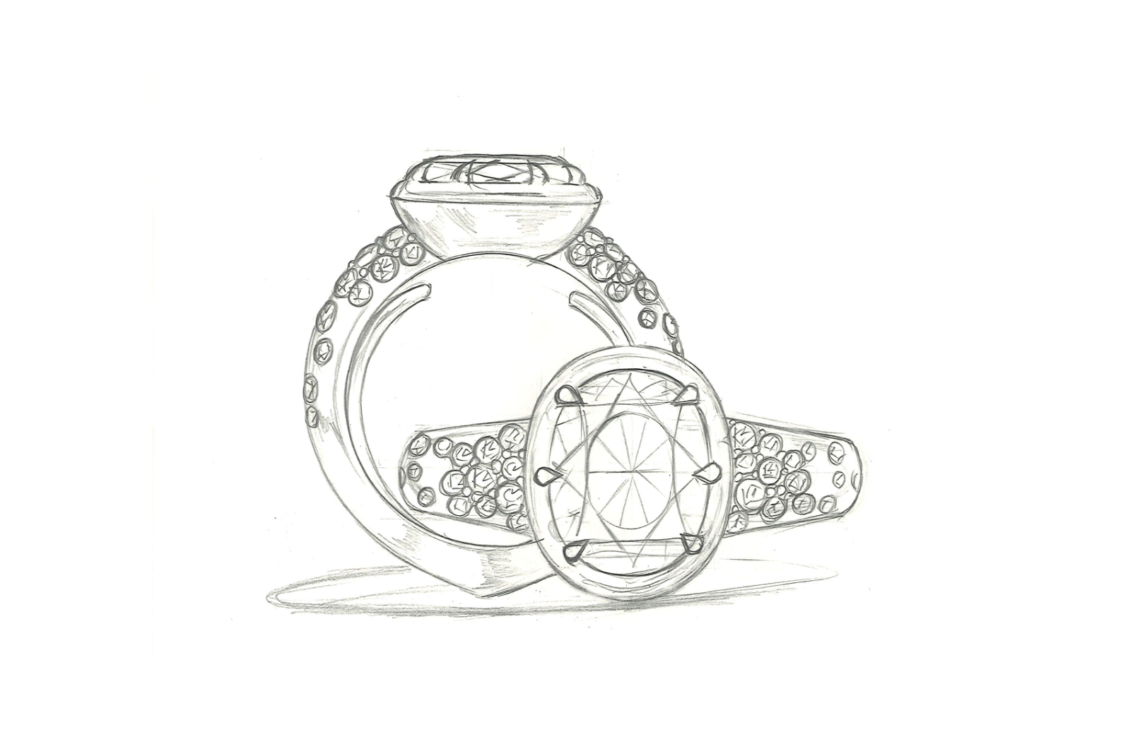 2.57ct Neon Paraiba Tourmaline Ring with D Flawless Diamonds set in 18K White Gold