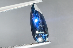 3.34ct Flawless Santa Maria Tatu Aquamarine Ring with D Flawless Diamonds set in 18K White Gold