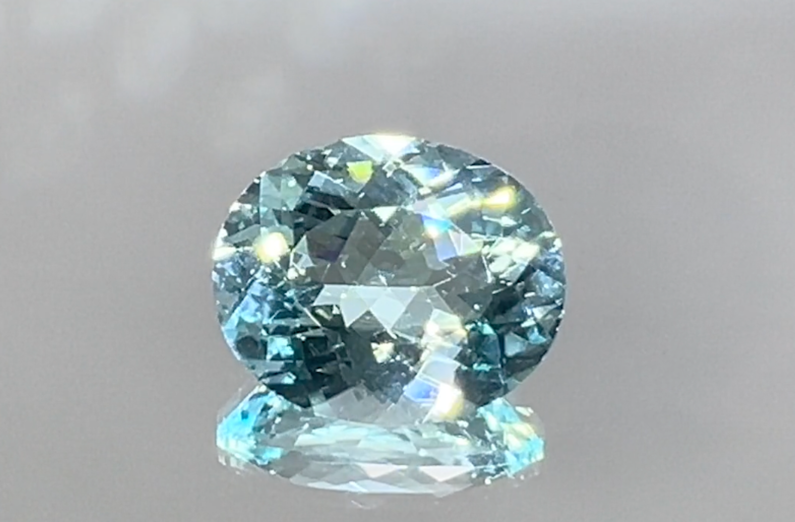 8.31ct Unheated Paraiba Tourmaline Ring with D Flawless Diamonds set in 18K White Gold