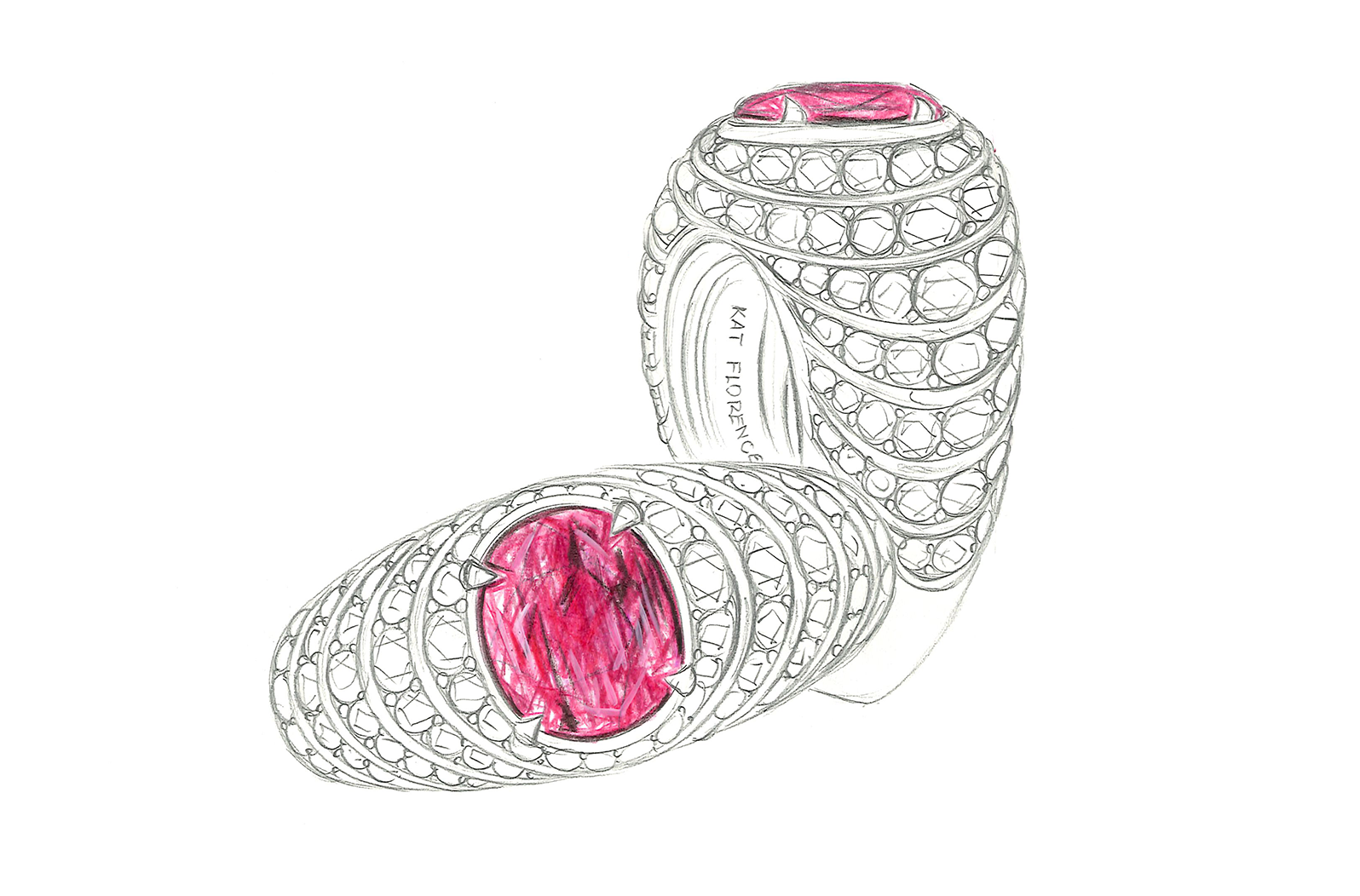 1.28ct Unheated Mogok Burma Pigeon Blood Ruby Ring with D Flawless Diamonds set in 18K Yellow Gold