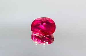 1.28ct Unheated Mogok Burma Pigeon Blood Ruby Ring with D Flawless Diamonds set in 18K Yellow Gold