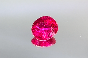 2.20ct Unheated Mogok Burma Ruby Ring with D Flawless Diamonds set in 18K White Gold