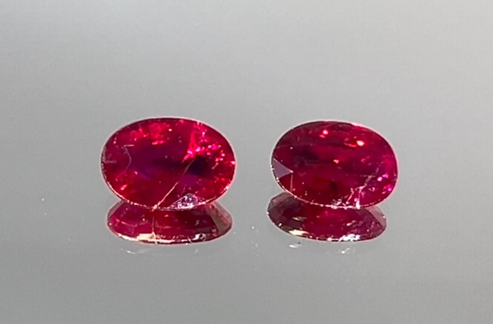1.37ct Antique Historical Unheated Pigeon Blood Red Mogok Earrings with D Flawless Diamonds set in 18K Yellow Gold