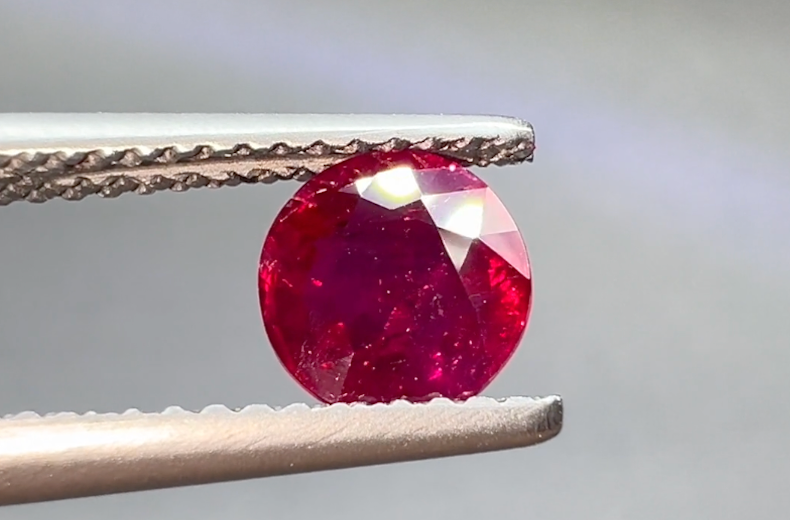 1.15ct Antique Historical Unheated Pigeon Blood Red Mogok Ring with D Flawless Diamonds set in 18K White Gold