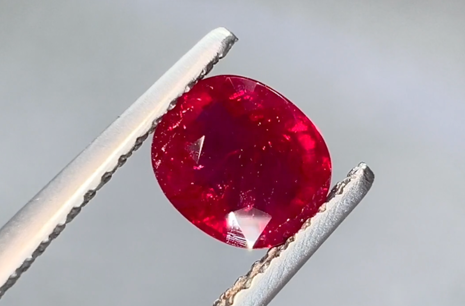 1.16ct Antique Historical Unheated Pigeon Blood Red Mogok Ring with D Flawless Diamonds set in 18K Yellow Gold