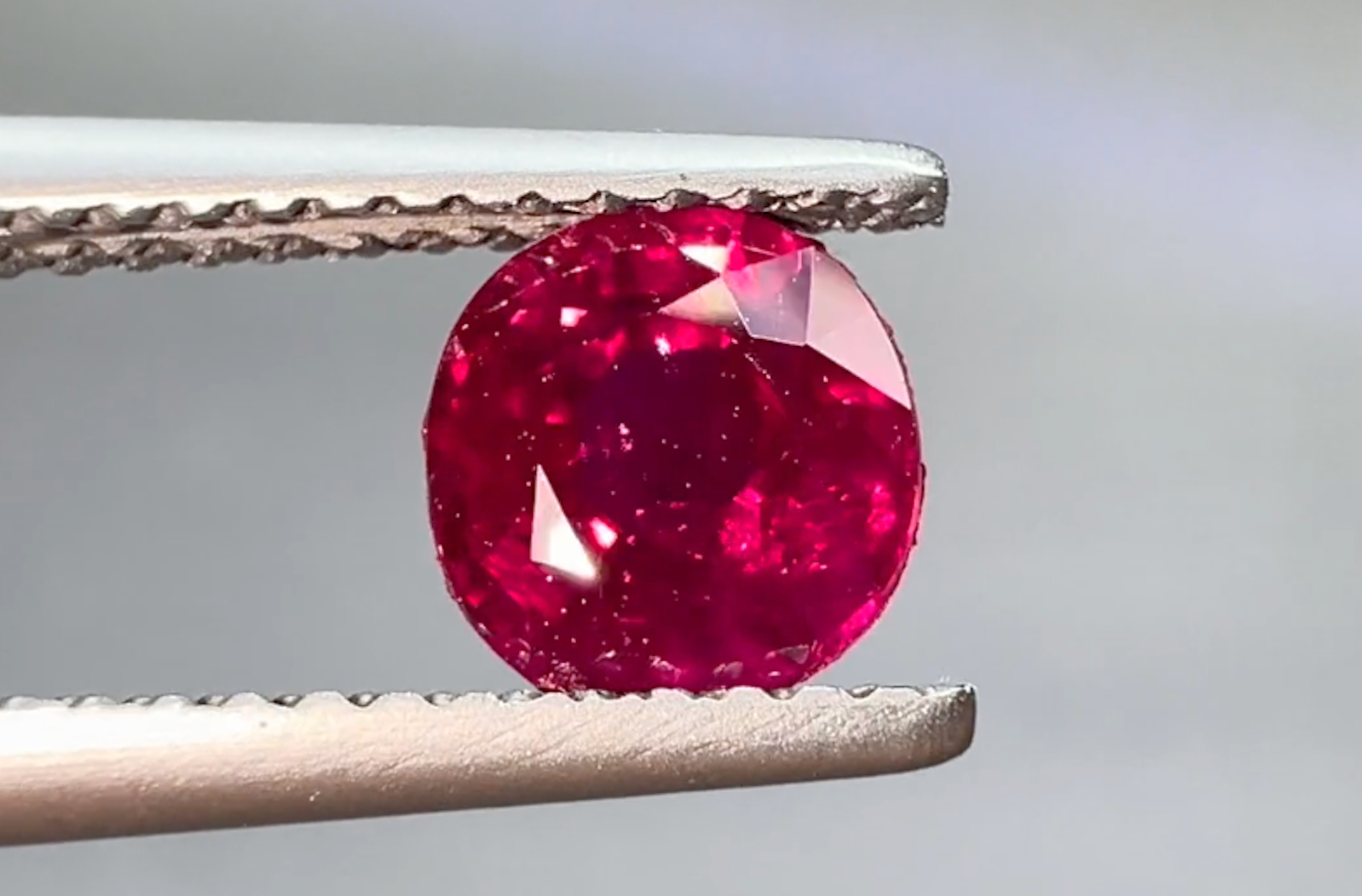 1.34ct Antique Historical Unheated Pigeon Blood Red Mogok Ring with D Flawless Diamonds set in 18K White Gold
