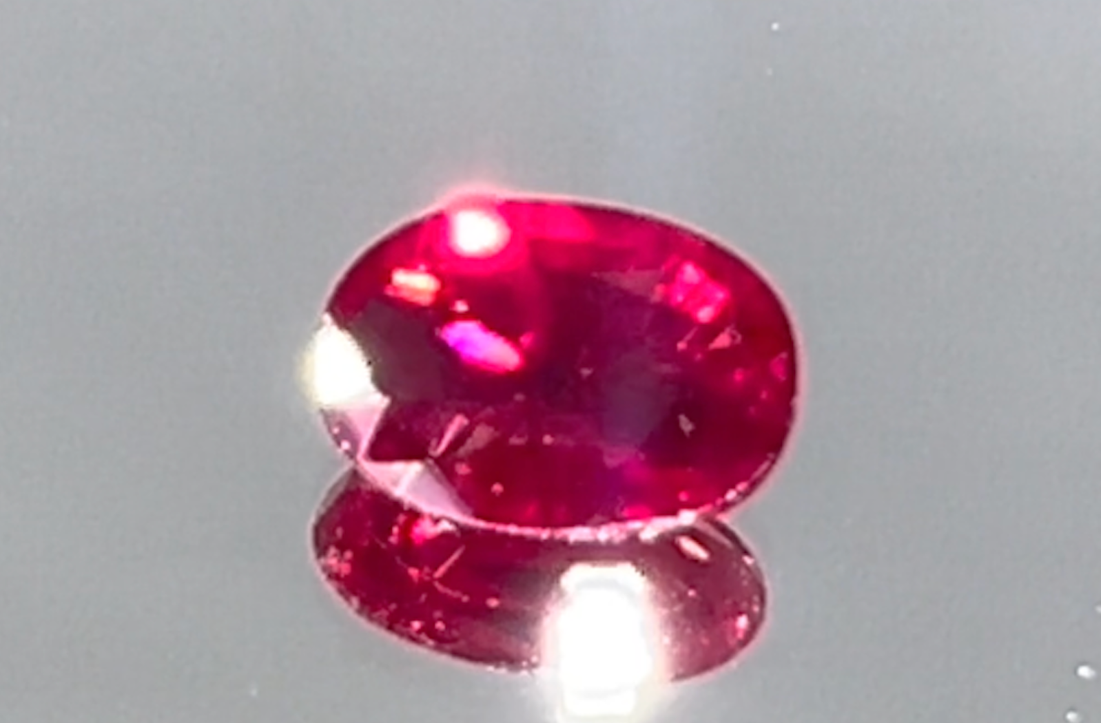 1.06ct Antique Swiss Lab Unheated Pigeon Blood Mogok Ruby Ring with D Flawless Diamonds set in 18K Yellow Gold