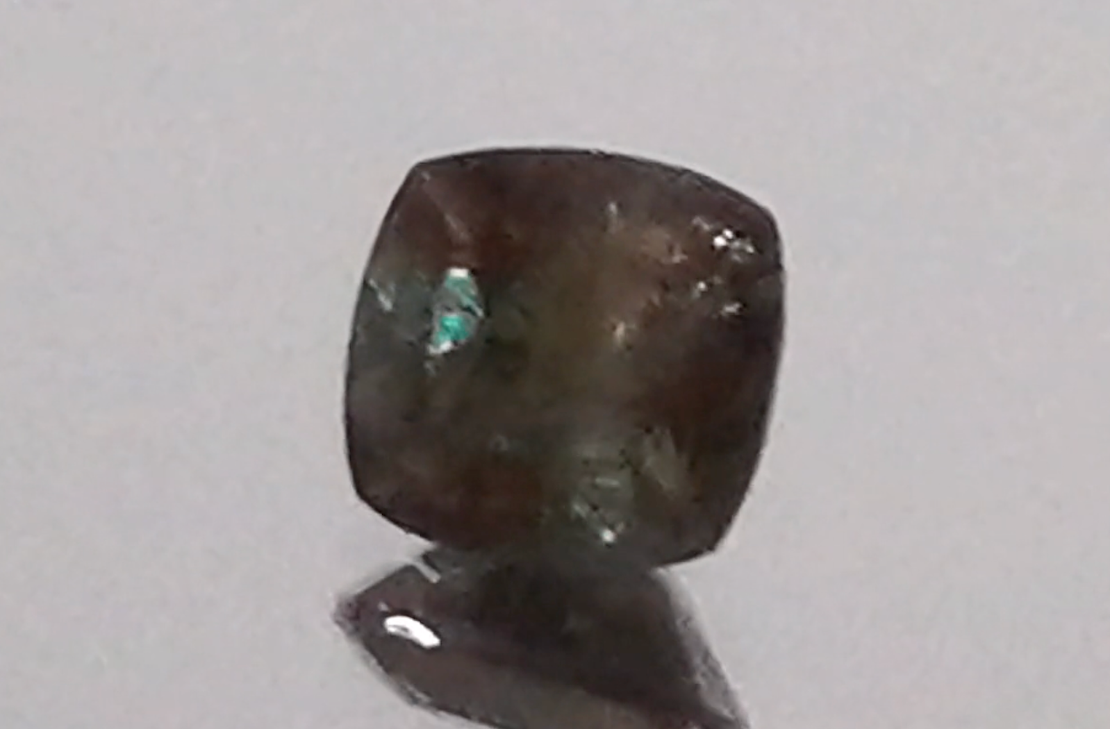 1.46ct Antique Russian Alexandrite Ring with D Flawless Diamonds set in 18K Yellow Gold