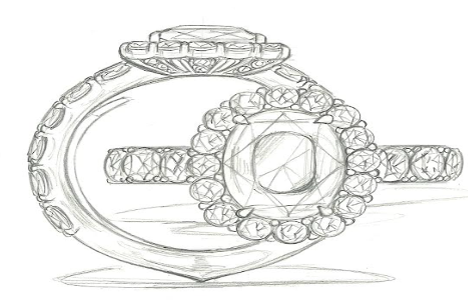 4.81ct Tatu Brazilian Aquamarine Ring with D Flawless Diamonds set in 18K Yellow Gold