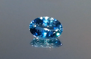 4.81ct Tatu Brazilian Aquamarine Ring with D Flawless Diamonds set in 18K Yellow Gold