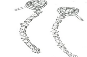 6.20ct Unheated Vietnamese Hot Pink Sapphire Earrings with D Flawless Diamonds set in 18K White Gold