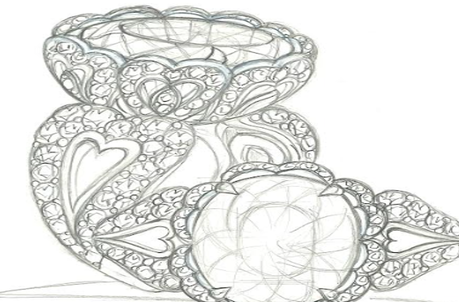 13.04ct Ceylon Rainbow Moonstone Ring with D Flawless Diamonds set in 18K Yellow Gold