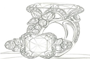 8.32ct GIA Notable Award Burmese Color Change Natural Zircon Ring with D Flawless Diamonds set in 18K White Gold