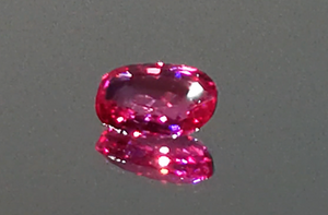 3.52ct Antique Unheated Mogok Burmese Ruby Ring with D Flawless Diamonds set in 18K White Gold
