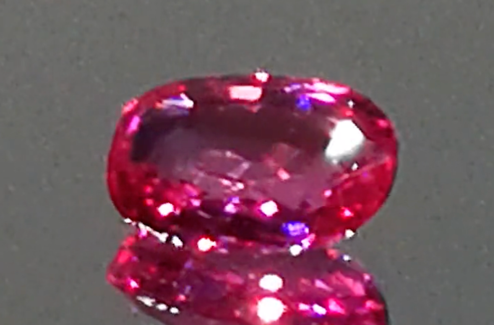 3.52ct Antique Unheated Mogok Burmese Ruby Ring with D Flawless Diamonds set in 18K White Gold