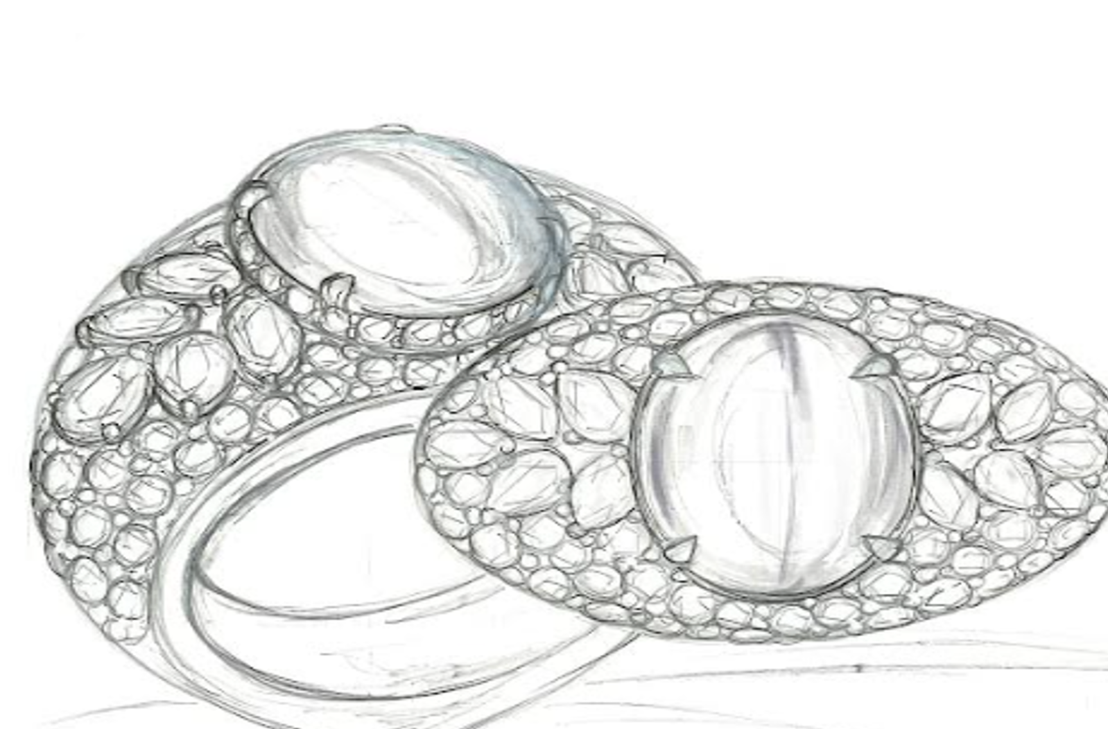 12.39ct Milk And Honey Chrysoberyl Cats Eye Ring with D Flawless Diamonds set in 18K Yellow Gold