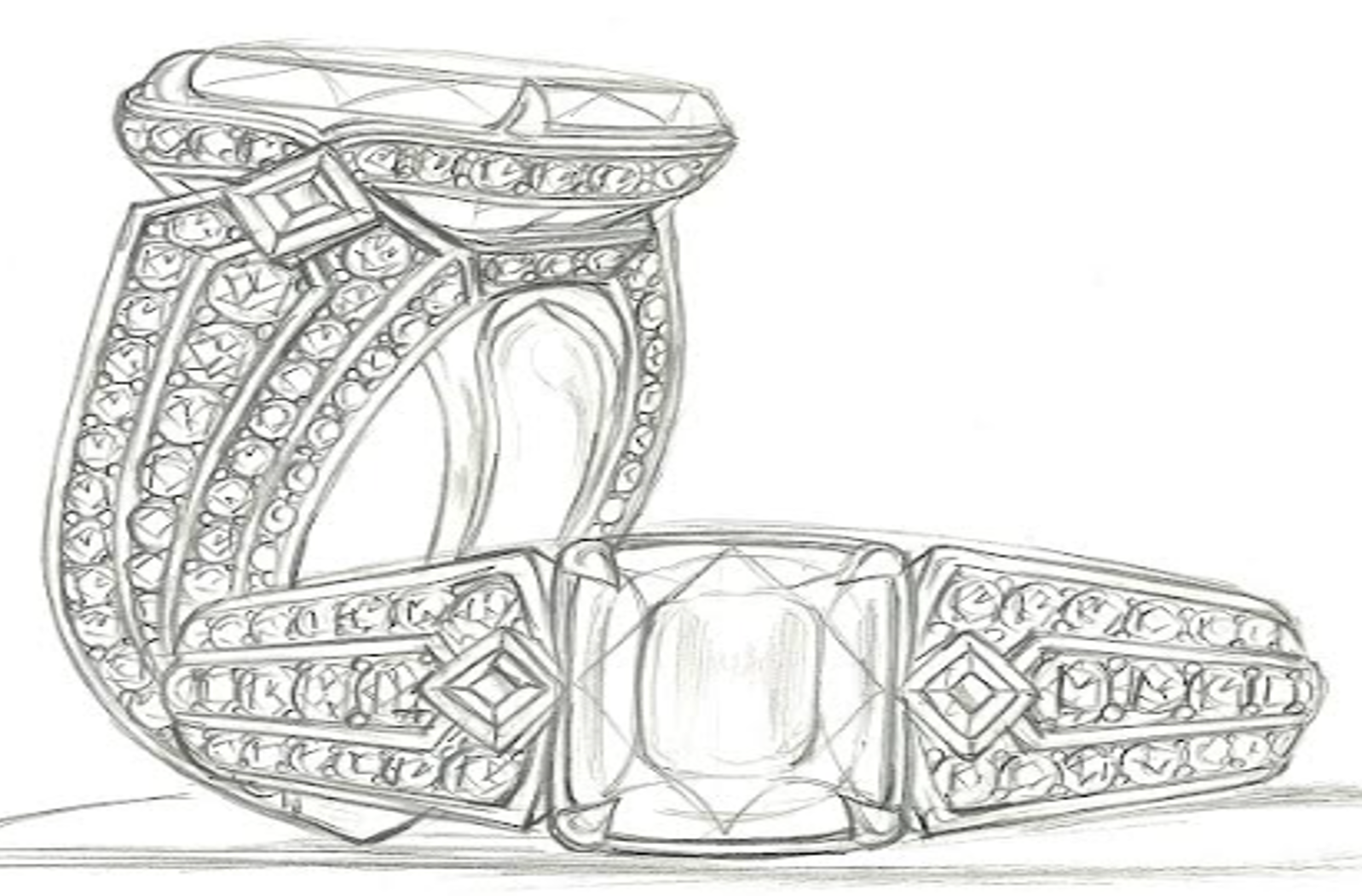 7.06ct Paraiba Mine Manganotantalite Ring with D Flawless Diamonds set in 18K Yellow Gold