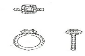 2.08ct Russian Horsetail Color Change Demantoid Ring with D Flawless Diamonds set in 18K Yellow Gold