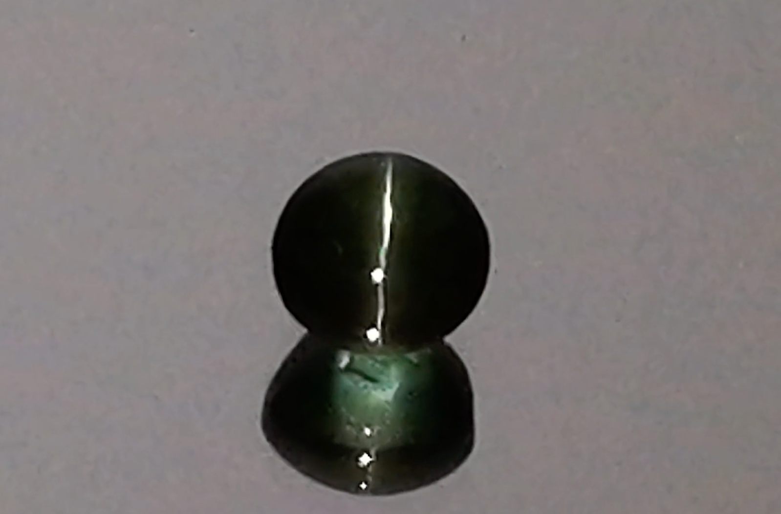 3.06ct Blue 100% Change Brazilian Alexandrite Cat’s Eye Ring with D Flawless Diamonds set in 18K White Gold