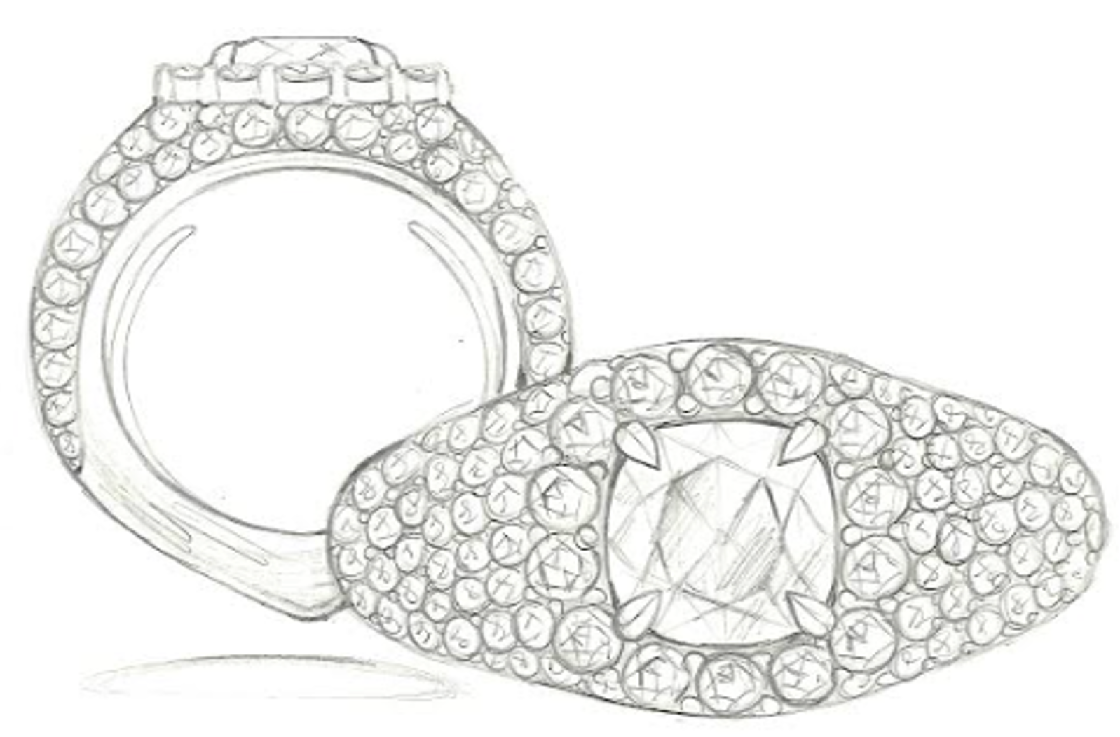 2.60ct Russian Horsetail Color Change Demantoid Ring with D Flawless Diamonds set in 18K White Gold