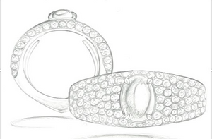 1.94ct Unheated Mogok Burmese Star Ruby Ring with D Flawless Diamonds set in 18K White Gold