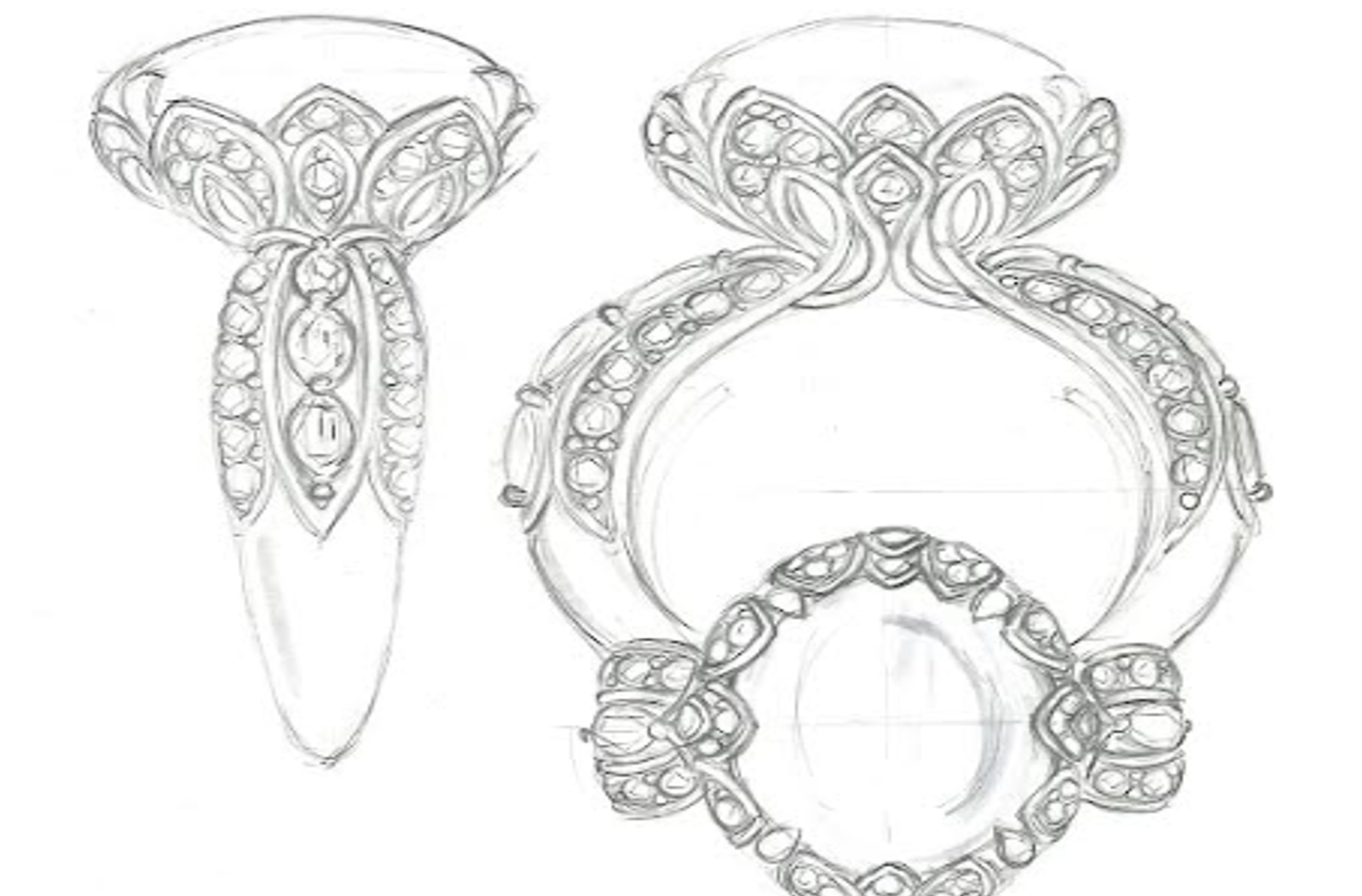 19.33ct Noble Star Spinel Ring with D Flawless Diamonds set in 18K Yellow Gold