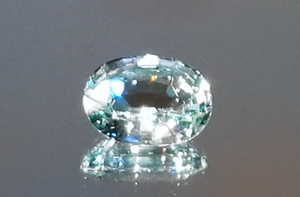 8.52ct Vanadium Chrysoberyl Ring with D Flawless Diamonds set in 18K Yellow Gold