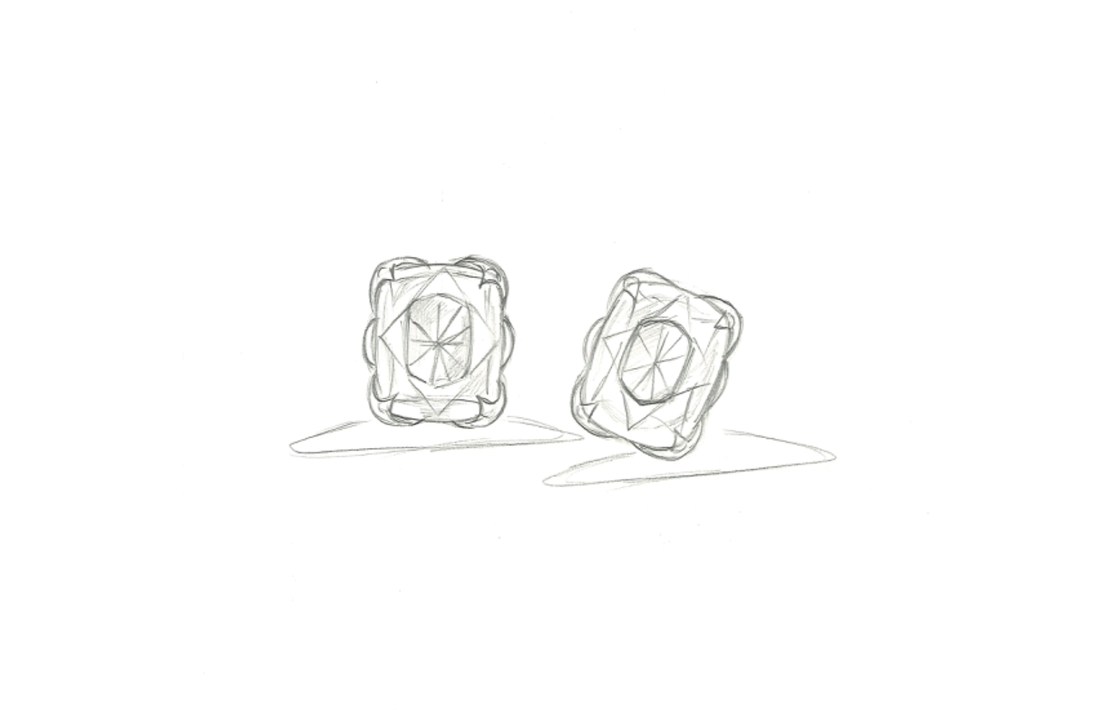 9.15ct Blue Zircon Earrings with D Flawless Diamonds set in 18K Yellow Gold