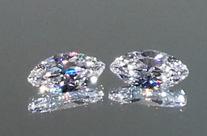 2.32ct D Flawless Golconda Diamond Earrings with D Flawless Diamonds set in 18K White Gold