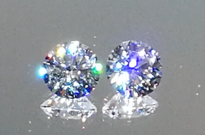 2.03ct D Flawless Golconda Diamond Earrings with D Flawless Diamonds set in 18K White Gold