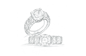 3.03ct D Flawless Golconda Diamond Ring with D Flawless Diamonds set in 18K Yellow Gold