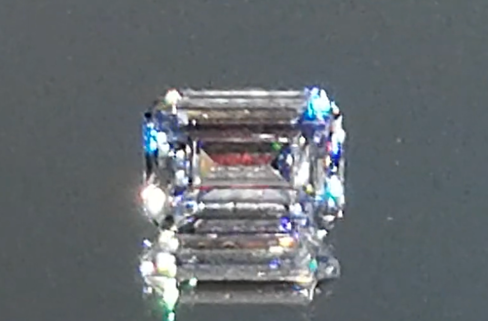 2.09ct D Flawless Golconda Diamond Ring with D Flawless Diamonds set in 18K White Gold