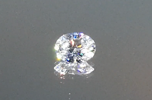 1.14ct D Flawless Golconda Diamond Ring with D Flawless Diamonds set in 18K White Gold
