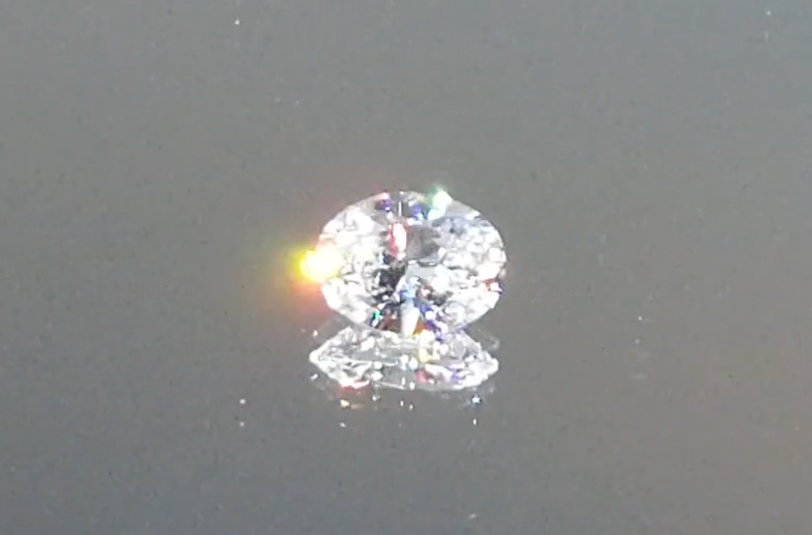 1.03ct D Flawless Golconda Diamond Ring with D Flawless Diamonds set in 18K White Gold