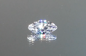 1.05ct D Flawless Golconda Diamond Ring with D Flawless Diamonds set in 18K White Gold