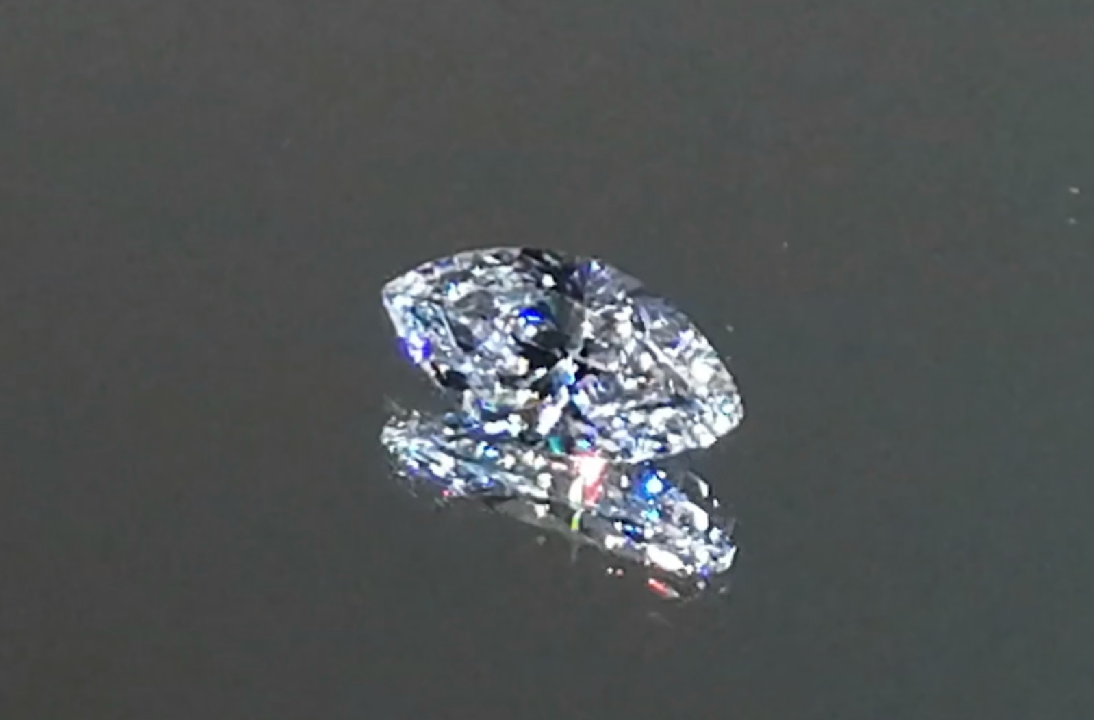 1.05ct D Flawless Golconda Diamond Necklace with D Flawless Diamonds set in 18K Yellow Gold