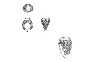 10.60ct Vivid Color Change Zircon Ring with D Flawless Diamonds set in 18K Yellow Gold