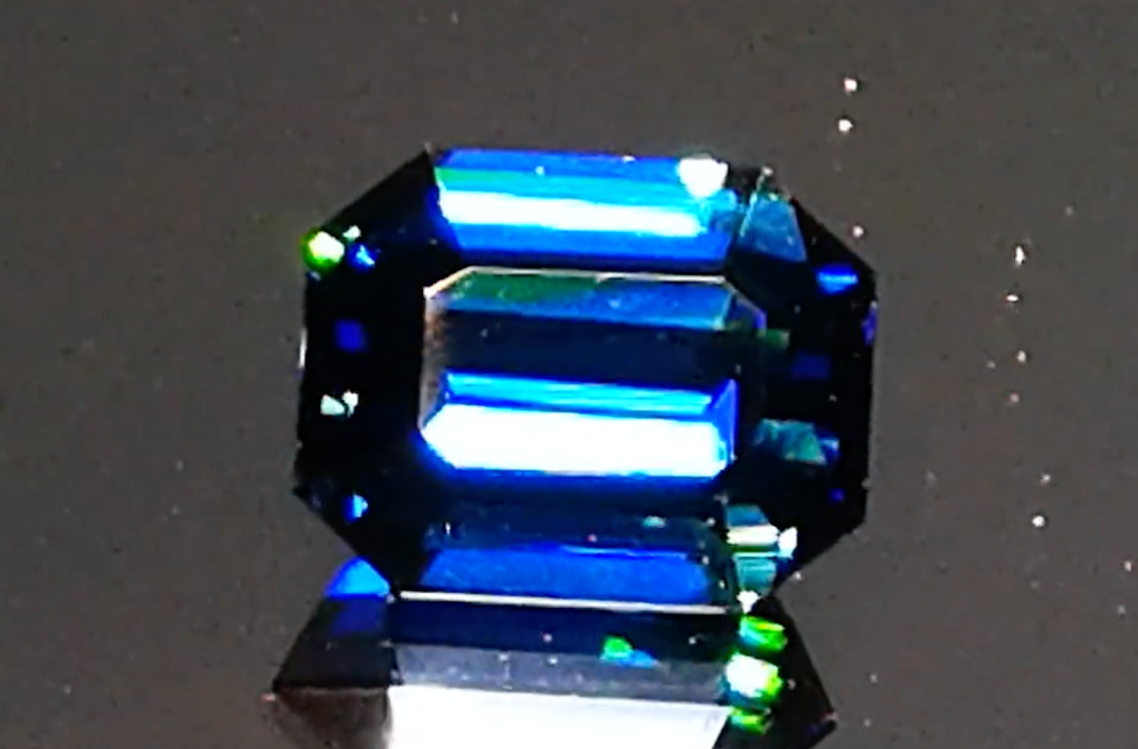 10.60ct Vivid Color Change Zircon Ring with D Flawless Diamonds set in 18K Yellow Gold