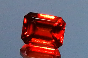 5.95ct Sweet Home Red Rhodochrosite Ring with D Flawless Diamonds set in 18K Yellow Gold