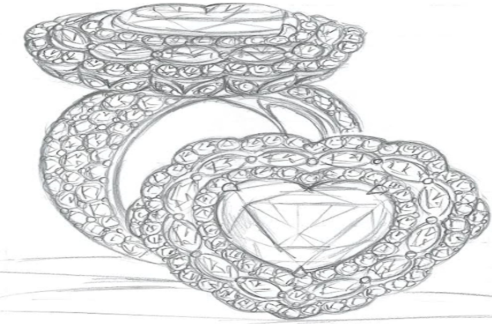 2.01ct D Flawless Golconda Diamond Ring with D Flawless Diamonds set in 18K Yellow Gold