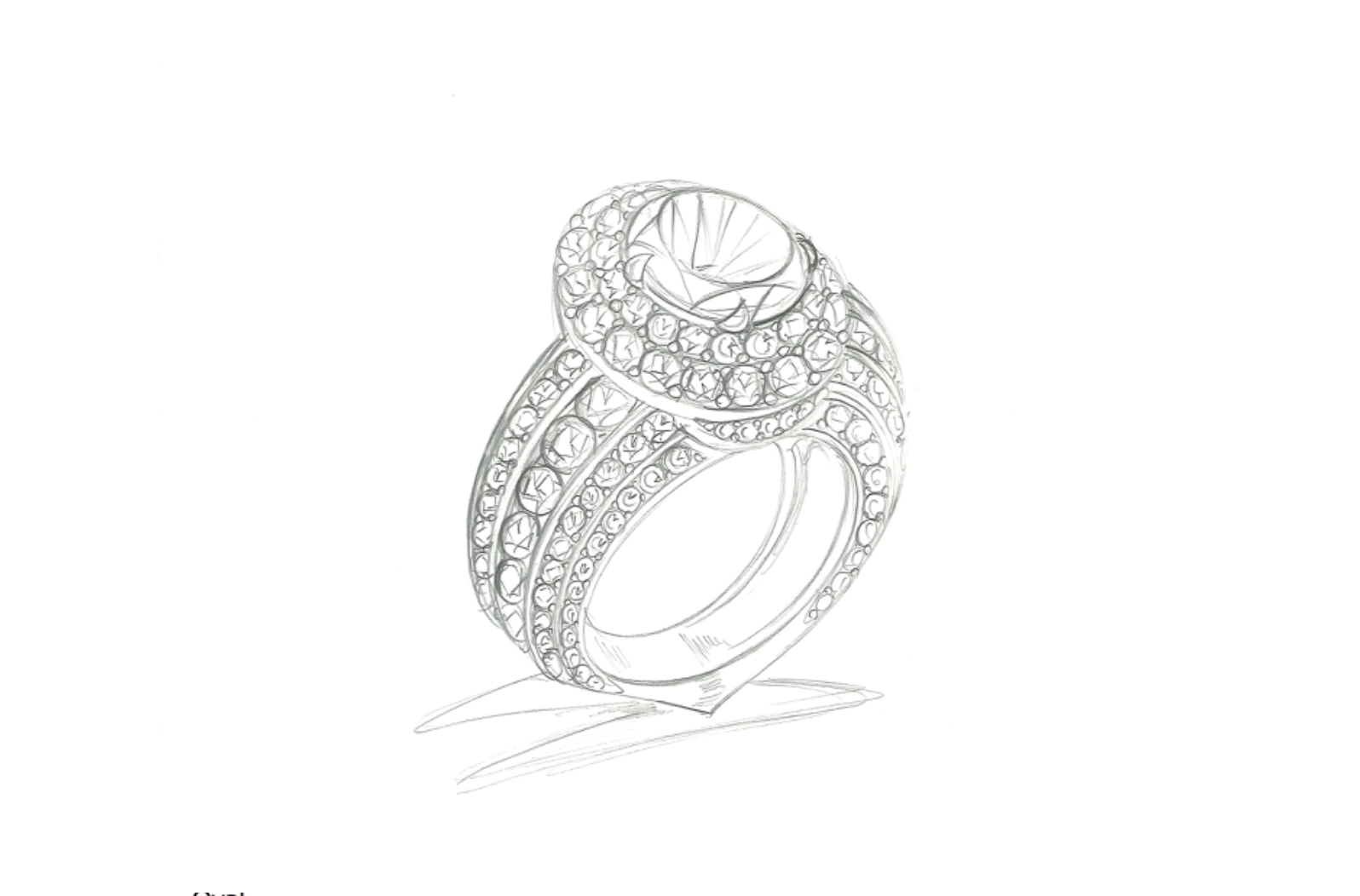4.00ct Unheated Ceylon Cornflower Blue Sapphire Ring with D Flawless Diamonds set in 18K White Gold